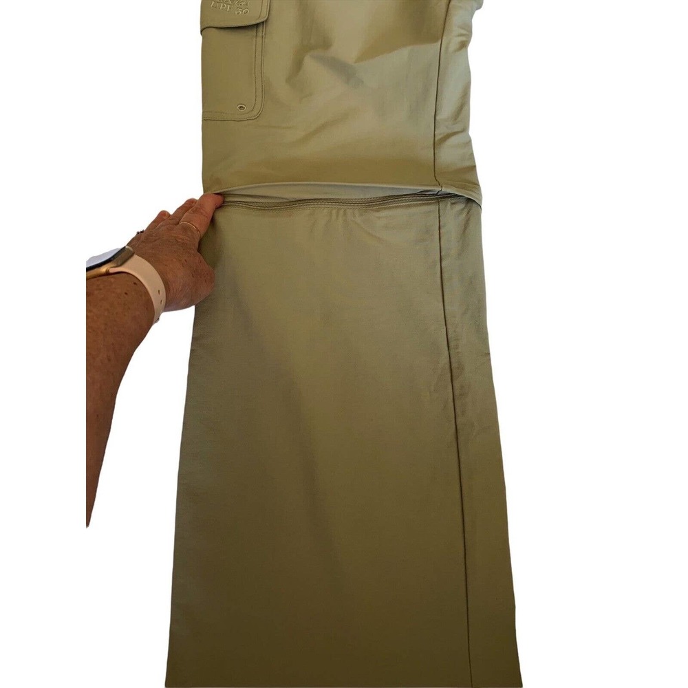 Cabela’s Womens Triune Convertible Pants Size 16 32 Length Sandy River UPF 50 - Picture 5 of 12